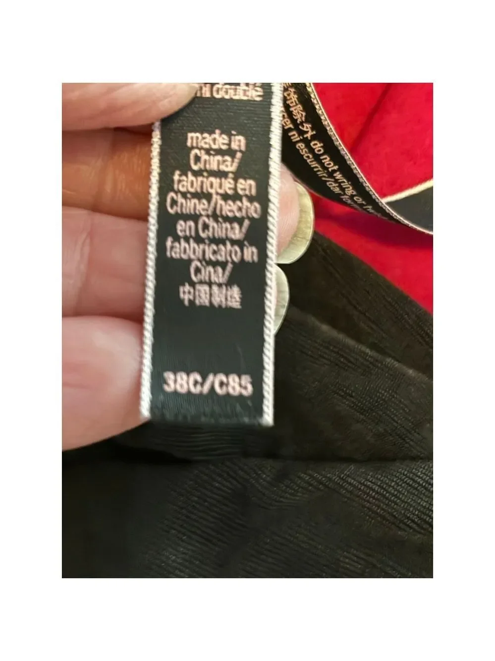 Women's Unbranded Black Bra 38C